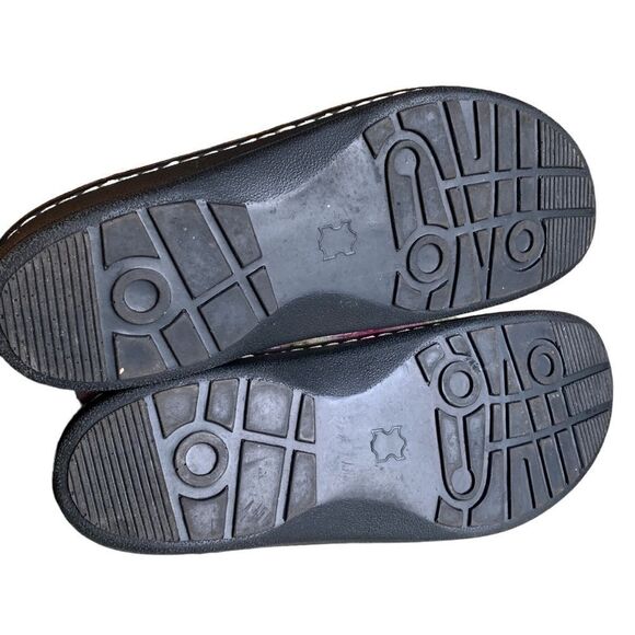 Joseph Stewart Pastel Cork Slip on Slides Sandals Pink Swirl Women’s size 10 - Picture 8 of 10